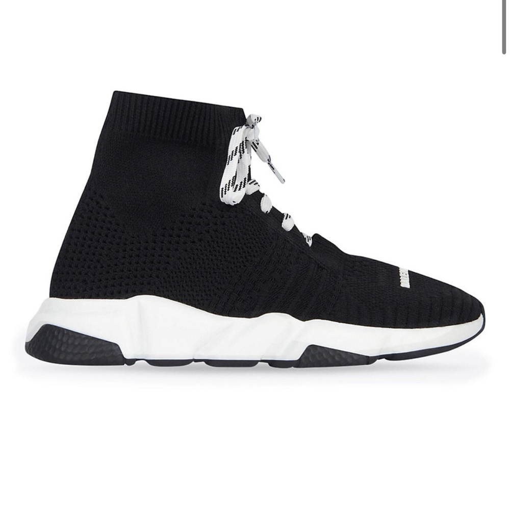 Balenciaga Little Kid's & Kid's Speed Lace-up Recycled Knit Sneaker